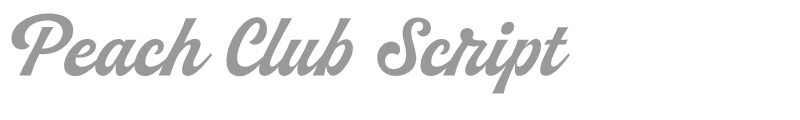 Peach Club Script